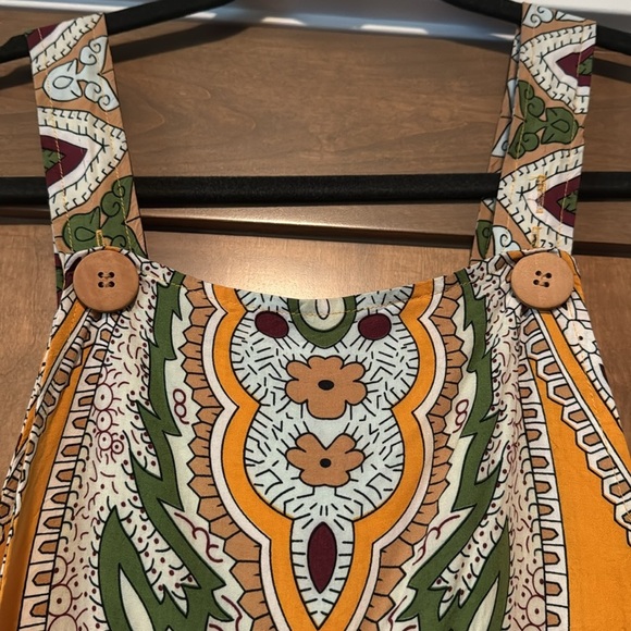 Lenni Romper Womens Size 4 Bohemian festival Artsy Beach 100% Cotton Australian - Picture 3 of 9
